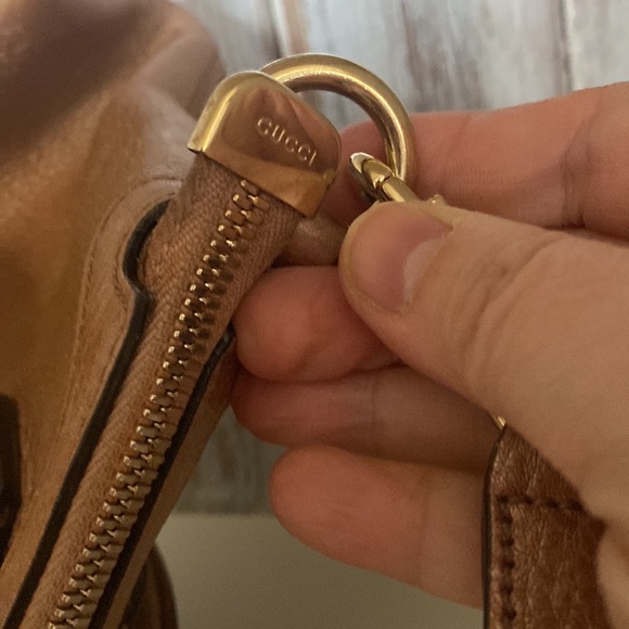 Authentic Gucci soho two way bag satchel crossbody Japan exclusive rose gold. - Picture 13 of 16